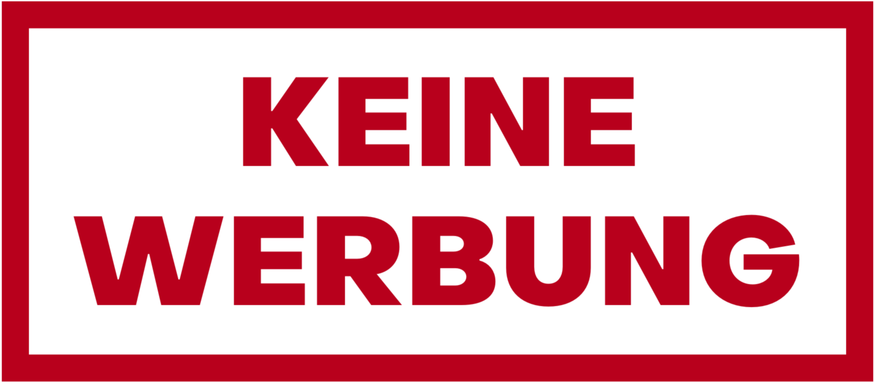 Keine Werbung