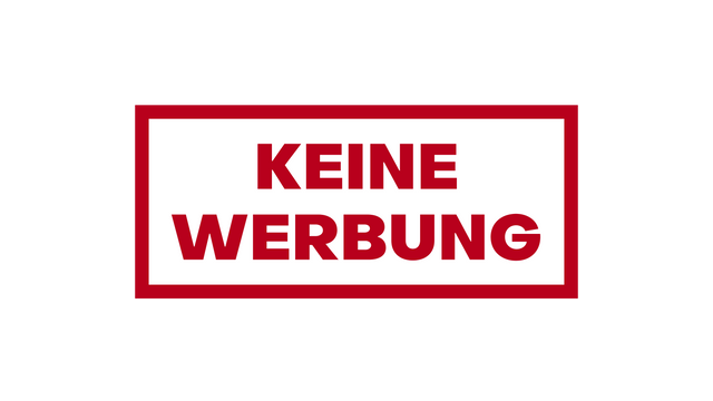 KEINE WERBUNG Kleber